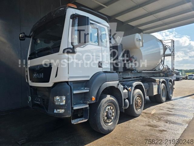Abrollkipper MAN TGS 41.480 / 8X6 / Man+Ret / Abroller+Mixer gebraucht