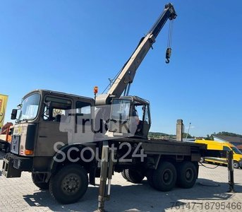 LKW-Fahrgestell MAN ÖAF 32.281 FDA 6x6 Bergekran Palfinger PK 30/267 gebraucht