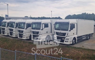 LKW mit Kofferaufbau MAN TGX 18.420 4x2 LL Koffer LBW MBB Intarder gebraucht