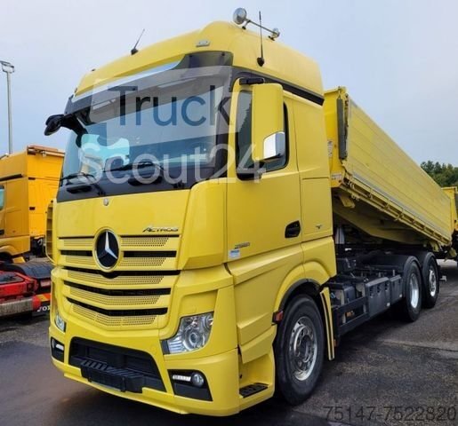 Kipper LKW MERCEDES-BENZ 2551 6x2*4 Actros Lenk BigSpace Schwarzmüller gebraucht