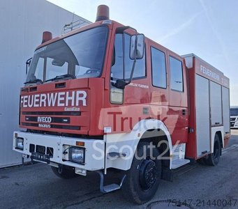 LKW mit Kofferaufbau IVECO FF135E22W EuroFire 4x4 Allrad Feuerwehr TLF16/25 gebraucht