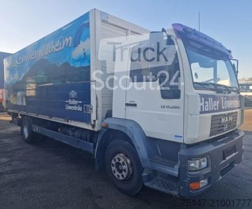 LKW mit Getränkeaufbau MAN LE 15.280 / 15.285 LLLC Getränkekoffer AHK LBW gebraucht