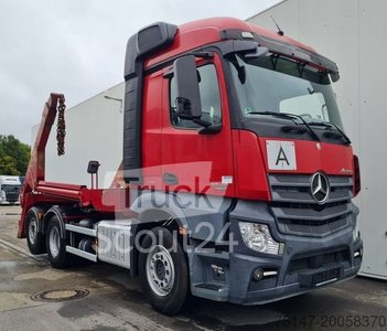 Absetzkipper LKW MERCEDES-BENZ 2545 L Actros 6x2 Lift- Lenkachse AHK Kipphaken gebraucht