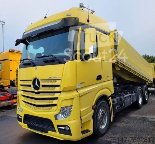 Dreiseitenkipper LKW MERCEDES-BENZ 2551 6x2*4 Actros Lenk BigSpace Schwarzmüller gebraucht