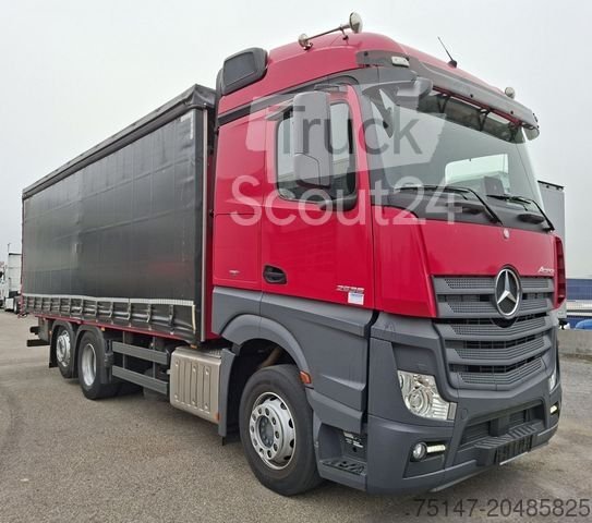 LKW mit Pritsche & Plane MERCEDES-BENZ 2536 L 6x2*4 Lenk/Lift Retarder Edscha ACC gebraucht