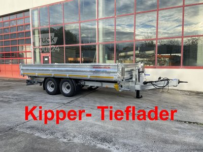 Kippanhänger Möslein TTD 11 Breite Reifen  Kipper Tieflader, Breite Reifen-- Neufahrzeug -- neu