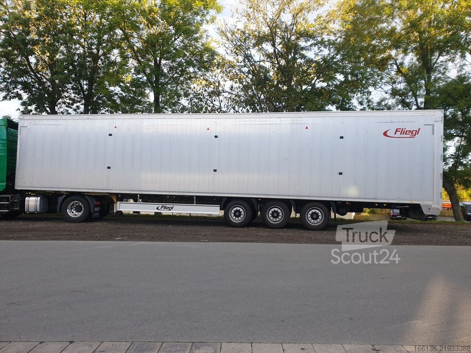 Auflieger mit Walkingfloor FLIEGL SDS 390 Schubboden 101 m  / Walkingfloor gebraucht