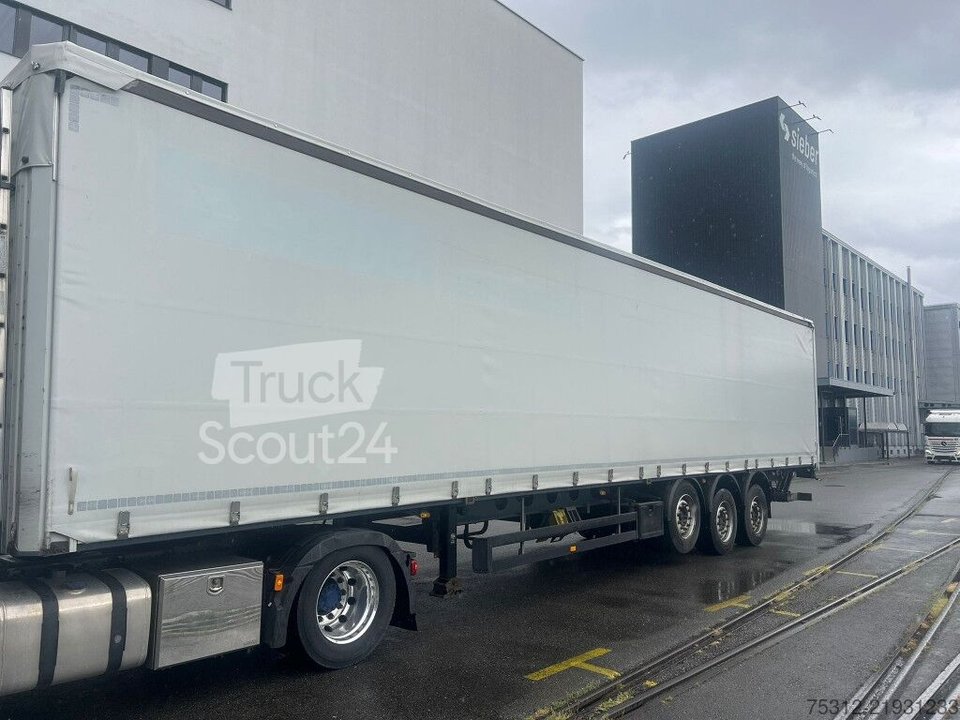 Semitrailers with Pritsche & Plane Schwarzmueller SPA 3/E Lift axis LBW 2000kg used