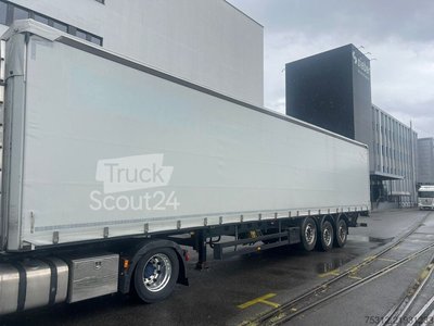 Auflieger mit Pritsche & Plane Schwarzmueller SPA 3/E  Liftachse LBW 2000kg gebraucht