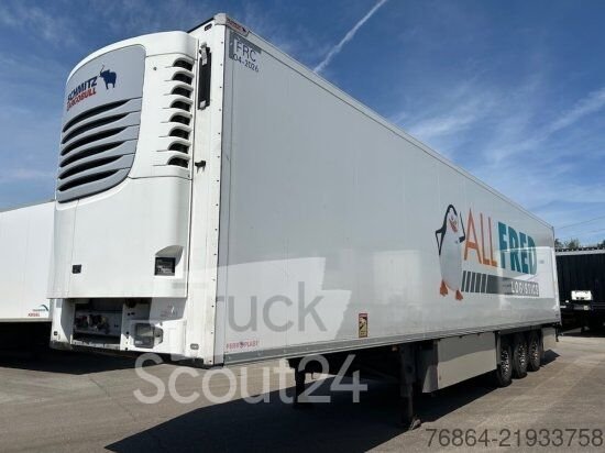 Tieflader-Sattelauflieger SCHMITZ KüHLAUFLIEGER SCB S3B, SCHMITZ AGGREGAT,  DOPPELSTOCK gebraucht
