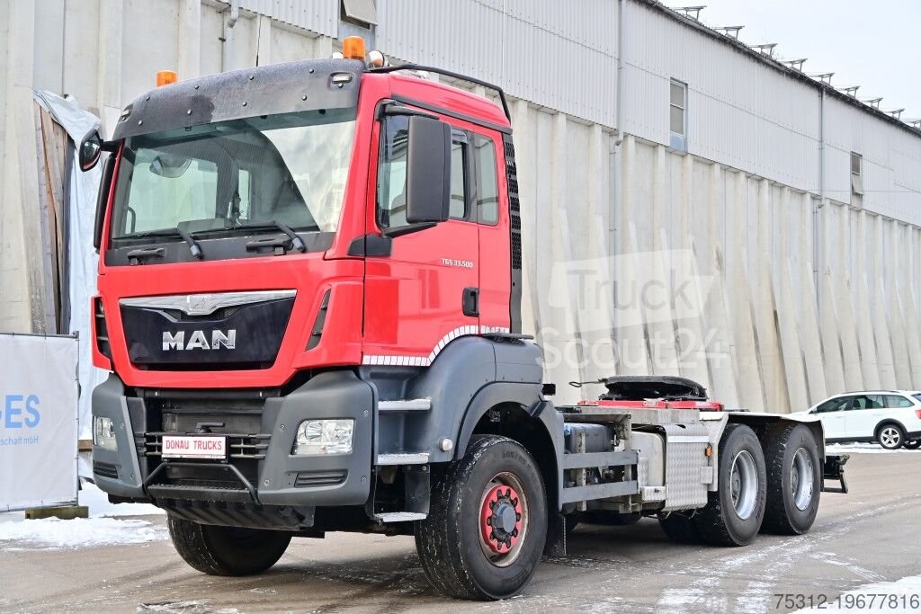 LKW-Fahrgestell MAN TGS33.500  E6 6x6 Hydrodrive Allrad Pritarder gebraucht