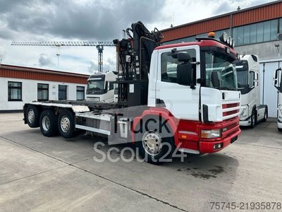 Kipper LKW SCANIA 380 * 8 x 2 * HIAB  105 Z KRAN *2 x LIFT *ABROLL gebraucht