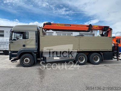 Autokran MAN TGS 26.480 BB 6x4 PK 25001 EL am Heck gebraucht