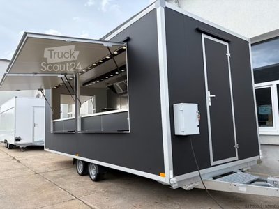 Verkaufsanhänger Sofort verfügbar XXL Grillwagen Verkaufsanhänger, Sofort verfügbar neu