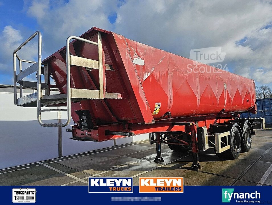 Kipper TRAILOR 21M3 STEEL 2 AXLE TWIN TIRE FULL STEEL gebraucht