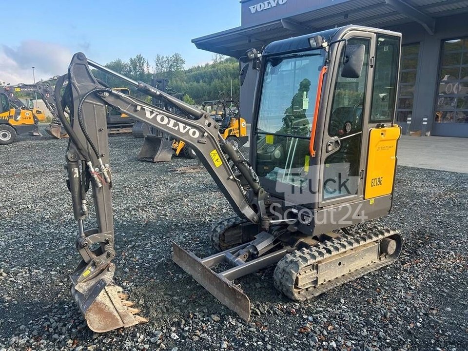 Minibagger Volvo EC 18 E gebraucht