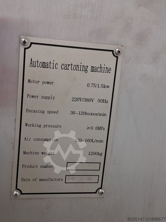 SINOPED BLISTER PACKING MACHINE DDP 360