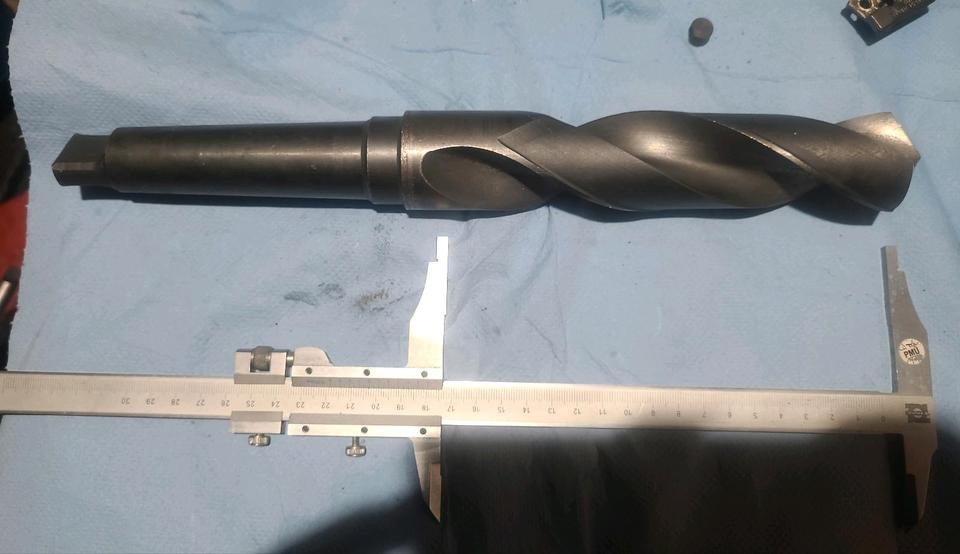 CNC Garant MK 4 Spirální vrták 40mm soustruh