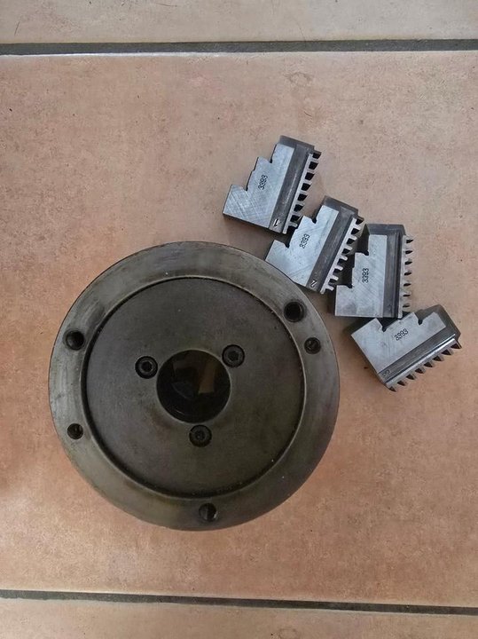 Röhm 125 Weiler Drehfutter Vierbackenfutter Drehmaschine