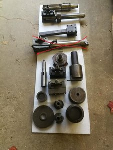Weiler E110 zubehör Drehmaschine, Vollbohrer etc.