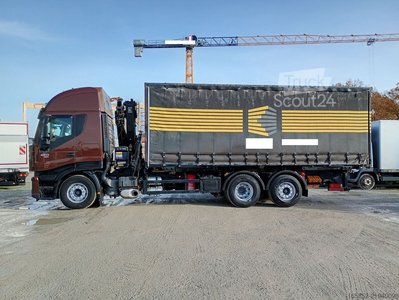 Schiebeplane IVECO AS260S42Y/FS CM BDF HIAB 144E-4 Hiduo12,7m (9) gebraucht