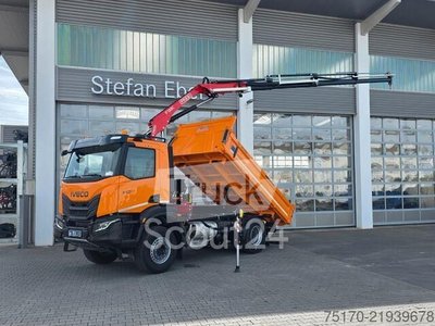 Kipper Iveco X-Way AD190X54/P Fassi F125AC.1.24 Funk AHK neu