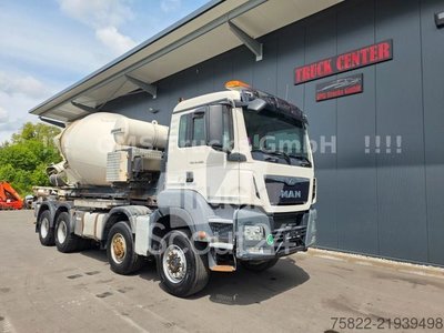 Abrollkipper MAN TGS 41.480 / 8X6 / Man+Ret / Abroller+Mixer gebraucht