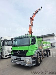 Kipper LKW MERCEDES-BENZ Axor 1829 / E5 / ALU Kipper / Atlas Kran gebraucht