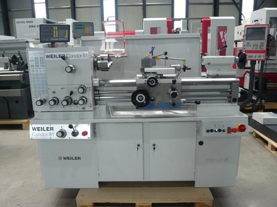 Weiler Condor 81 Drehmaschine 3 Achs Digitalanzeige K&C Neu GEO