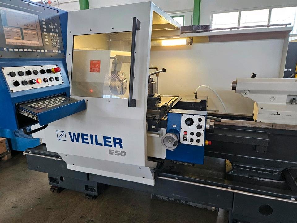 Weiler E50 x 1000 Präzisions- Drehmaschine (2003)