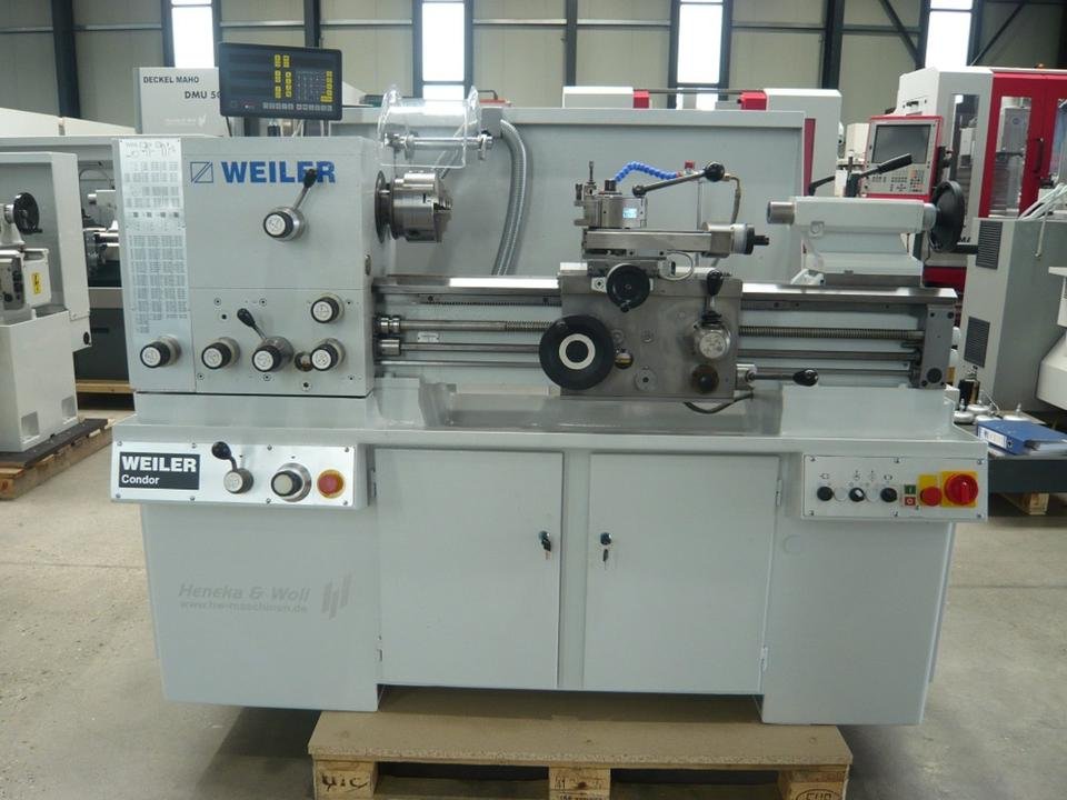 Weiler Condor 81 Drehmaschine mit 3 Achs Digitalanzeige K&C NEU