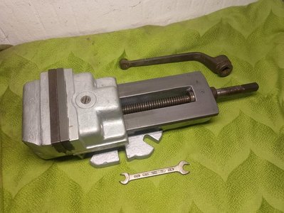Screwstock 160 мм Baking фрезерний верстат Shock Machine Metal
