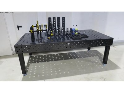 SIEGMUND 750 - 2,4 X 1,2  NITRIERT Schweißtisch / Lochtisch