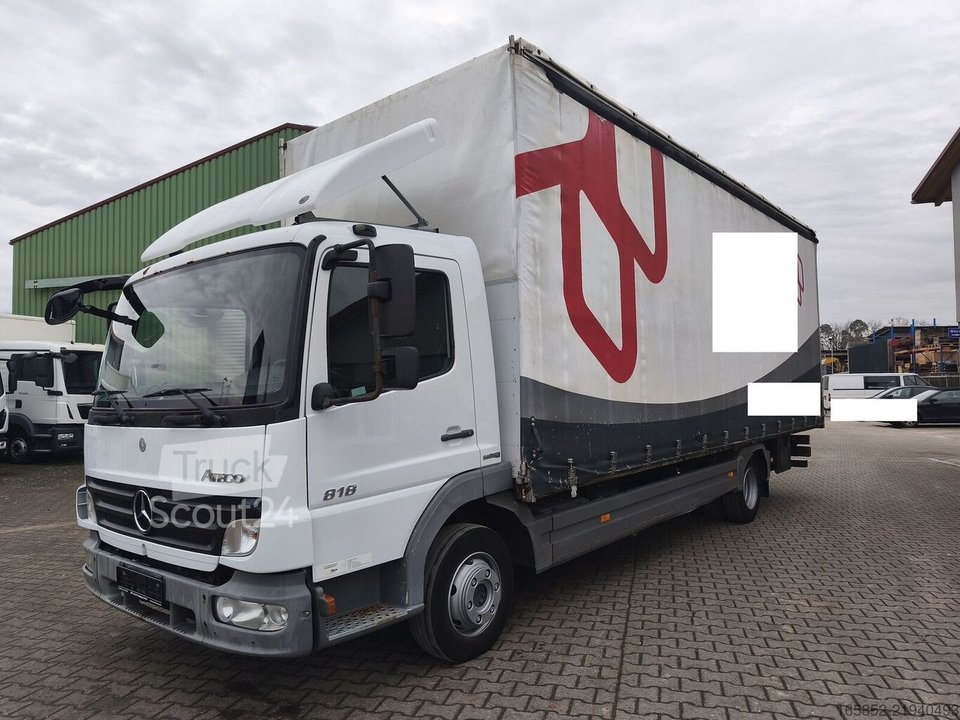 Plane Mercedes-Benz Atego 818 Edscha Gardine Euro 4x2 (33) použitý