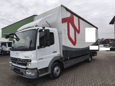 Plane Mercedes-Benz Atego 818 Edscha Gardine Euro 4 4x2 (33) gebraucht