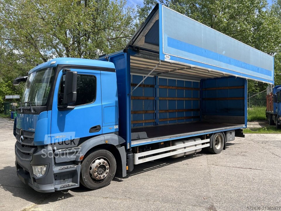 LKW mit Pritsche & Plane Mercedes-Benz Antos 1830 L Pritsche Plane gebraucht