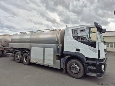 LKW mit Tankaufbau Iveco Stralis 420 6x2  Tankaufbau ISOLIERT gebraucht