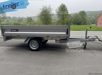 Anhänger mit offener Pritsche Variant 750 kg - Sonderpreis neu