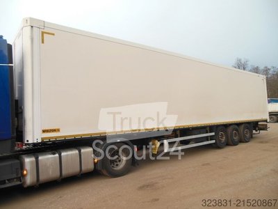 Kofferauflieger WIELTON NS-3, SAF, LIFT ACHSE gebraucht