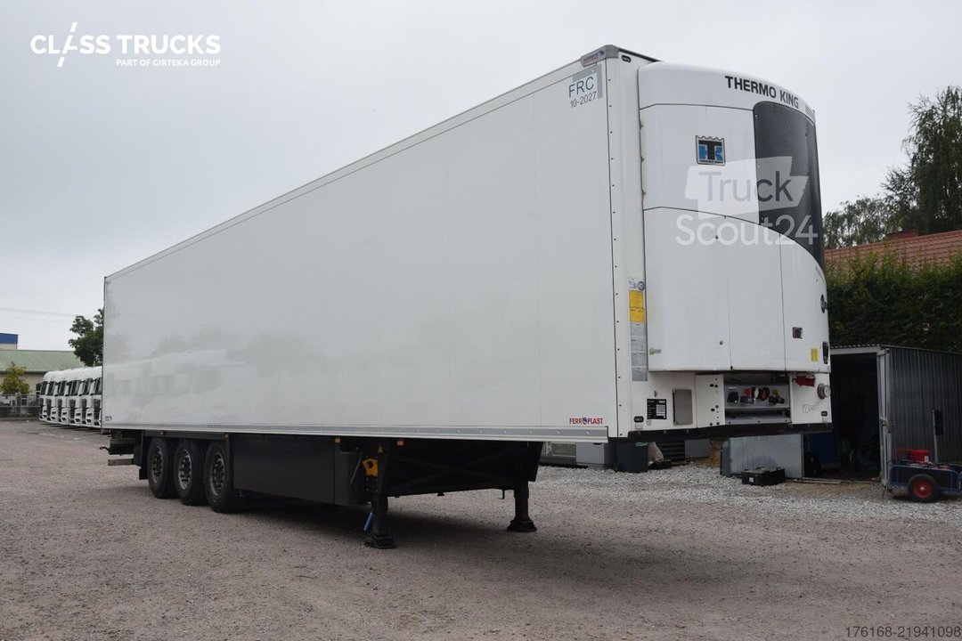 Kühlauflieger SCHMITZ CARGOBULL SKO DoubleDeck FP 60 SLXi300 LiftingAxle gebraucht