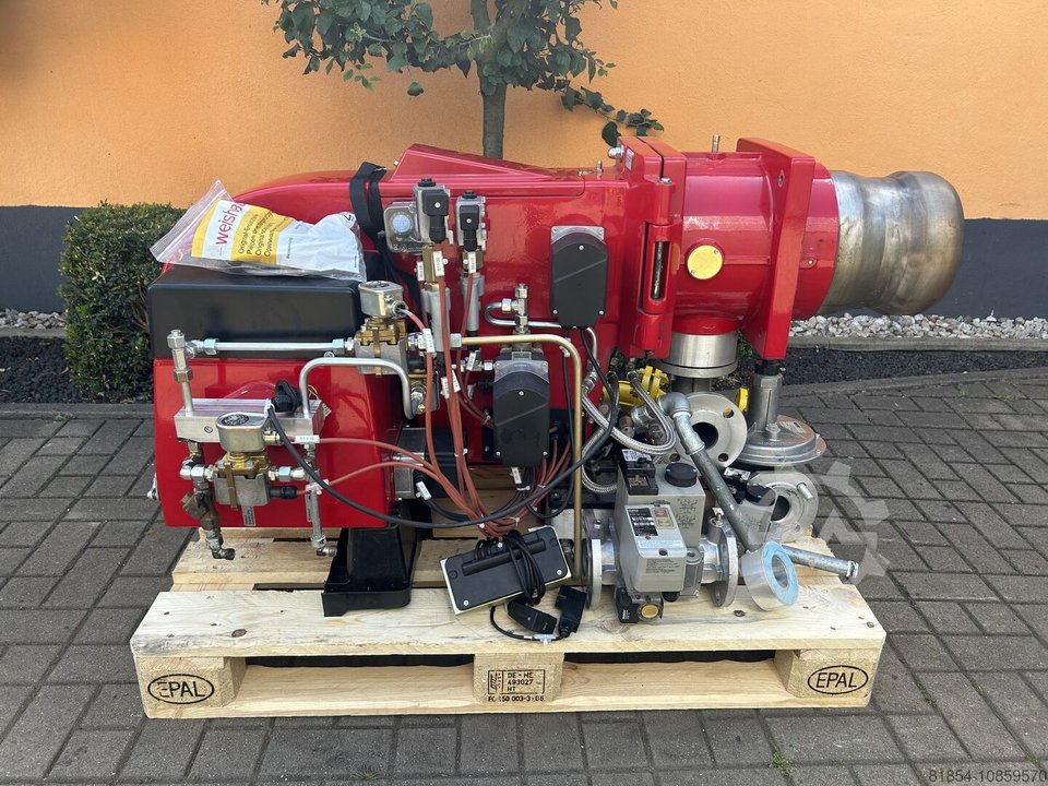 Weishaupt RGMS 30 dual- fuel hořák 2300KW dual- fuel plyn + kapalina 2300KW