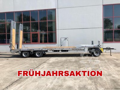 Möslein T3-6 VB F  3 Achs Tieflader- Anhänger, Verbreiterung