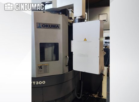 Okuma LVT300 CNC vertical turret lathe