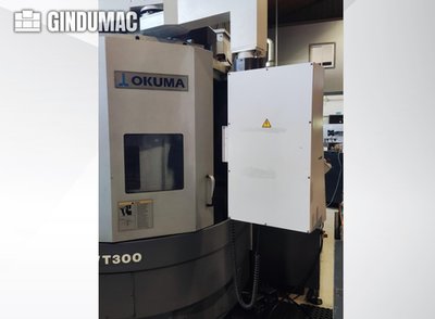 Okuma LVT300 CNC vertical turret lathe