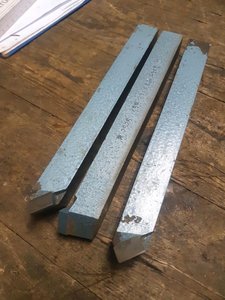Gewinde Drehmeißel 25x25x240 45° Drehbank #DM15#