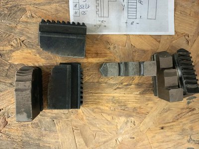 ❌ Backen Backenfutter Drehmaschine Fräsmaschine CNC Deckel Weiler