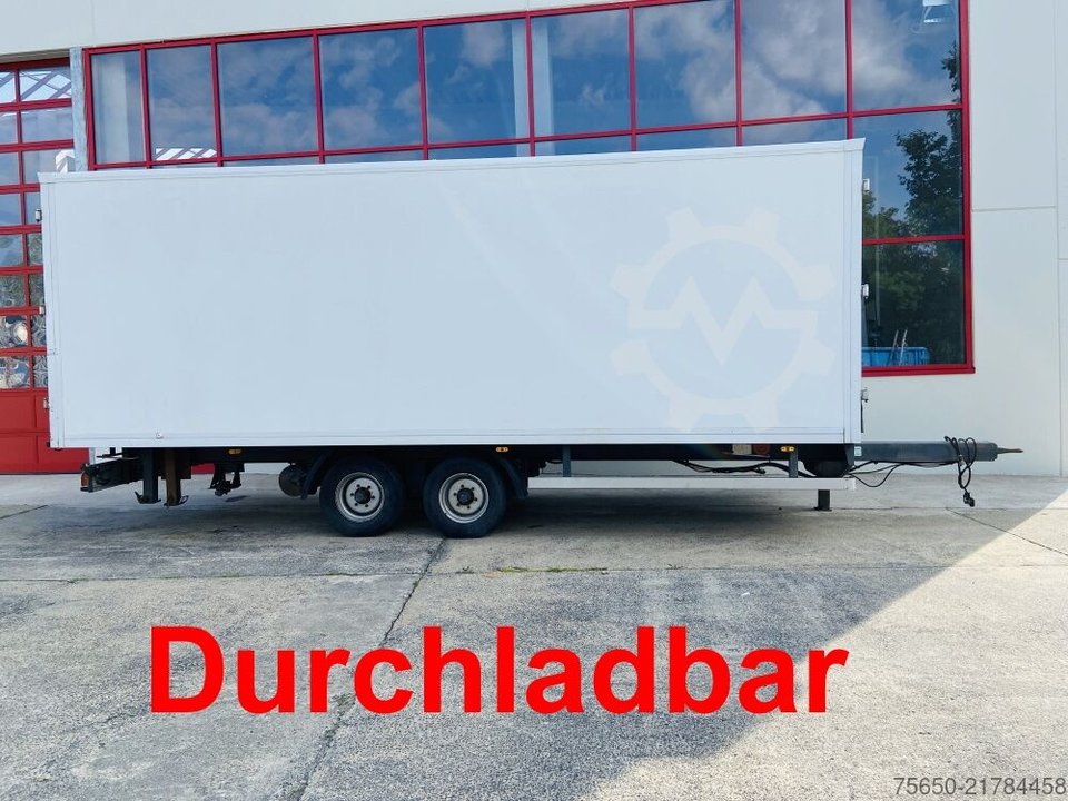 Tang, Karl K105  Tandem Kofferanhänger vorn Durchladbar
