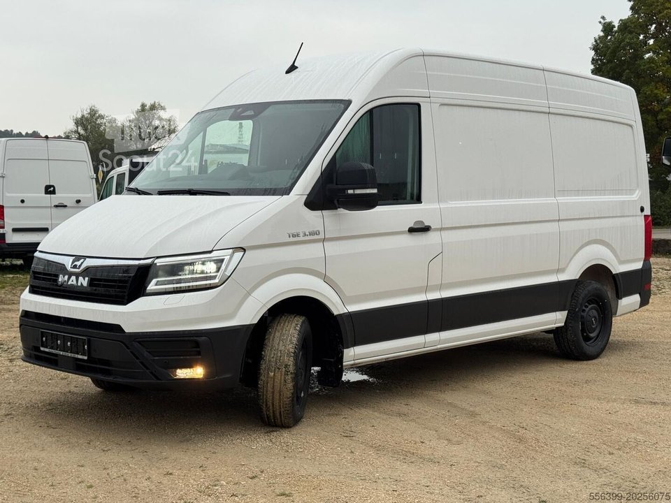 Box wagon*L2H2*AHK 3.5*Standklima*Navi MAN TGE 3.180F 4X2 *L2H2*AHK 3.5to*Tageszula new