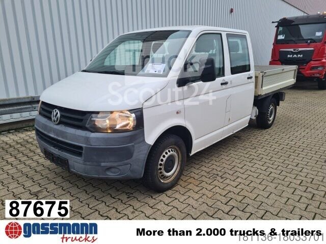 Volkswagen T5 Doka 4x2, 2.0 ltr. TDI Pritsche используется