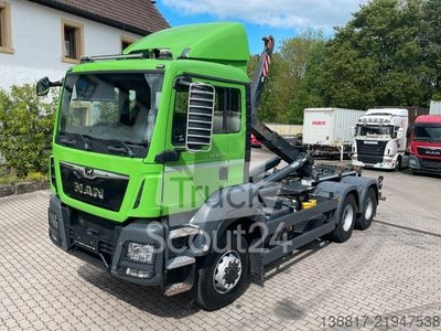Abrollkipper MAN TGS 26.510 6x6 BLL Retarder Abroller Fornal NHK gebraucht